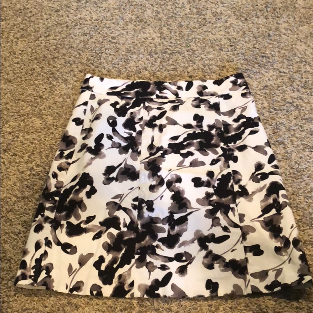 HandM floral pencil skirt